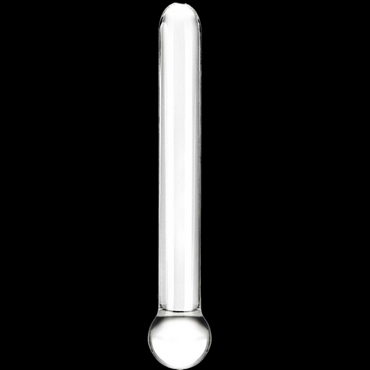 Glas 7 inches Straight Glass Dildo Clear