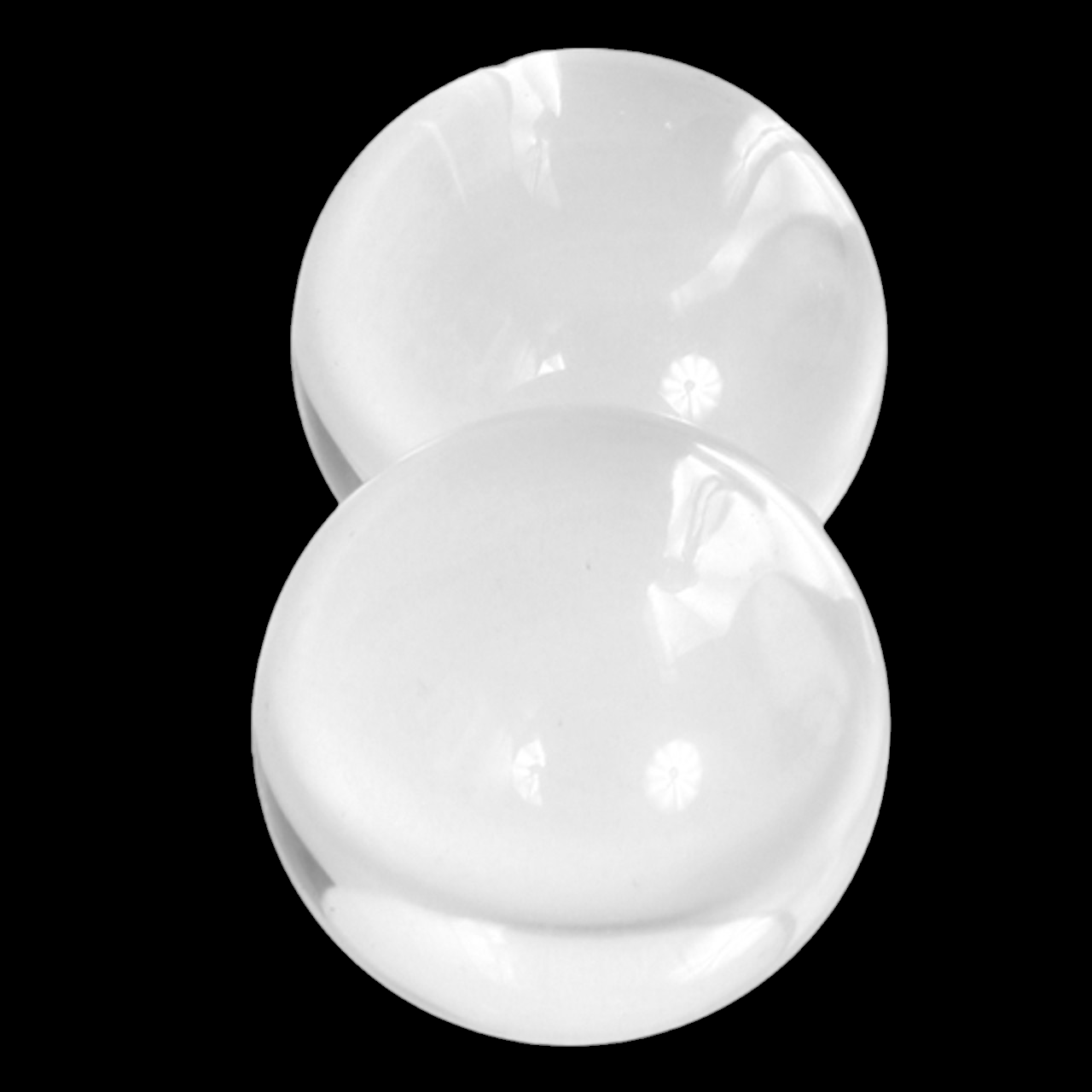 Icicles No 42 Medium Glass Ben Wa Balls Clear