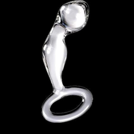 Icicles No 46 Clear Glass Butt Plug