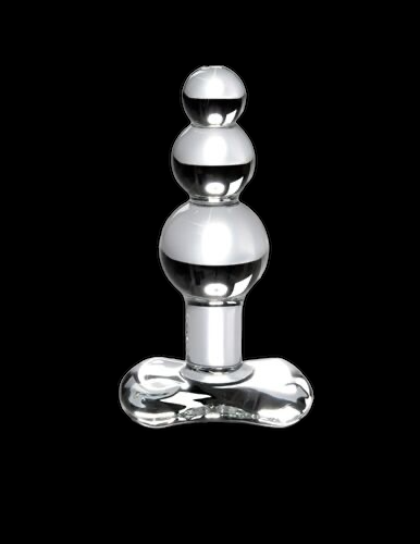 Icicles No 47 Beaded Glass Anal Plug