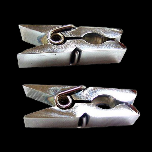 Rouge Nipple Pegs Pair Stainless Steel