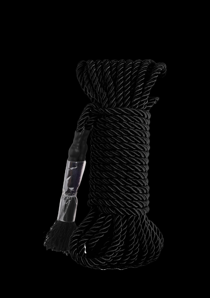 Fetish Fantasy Deluxe Silk Rope - Black